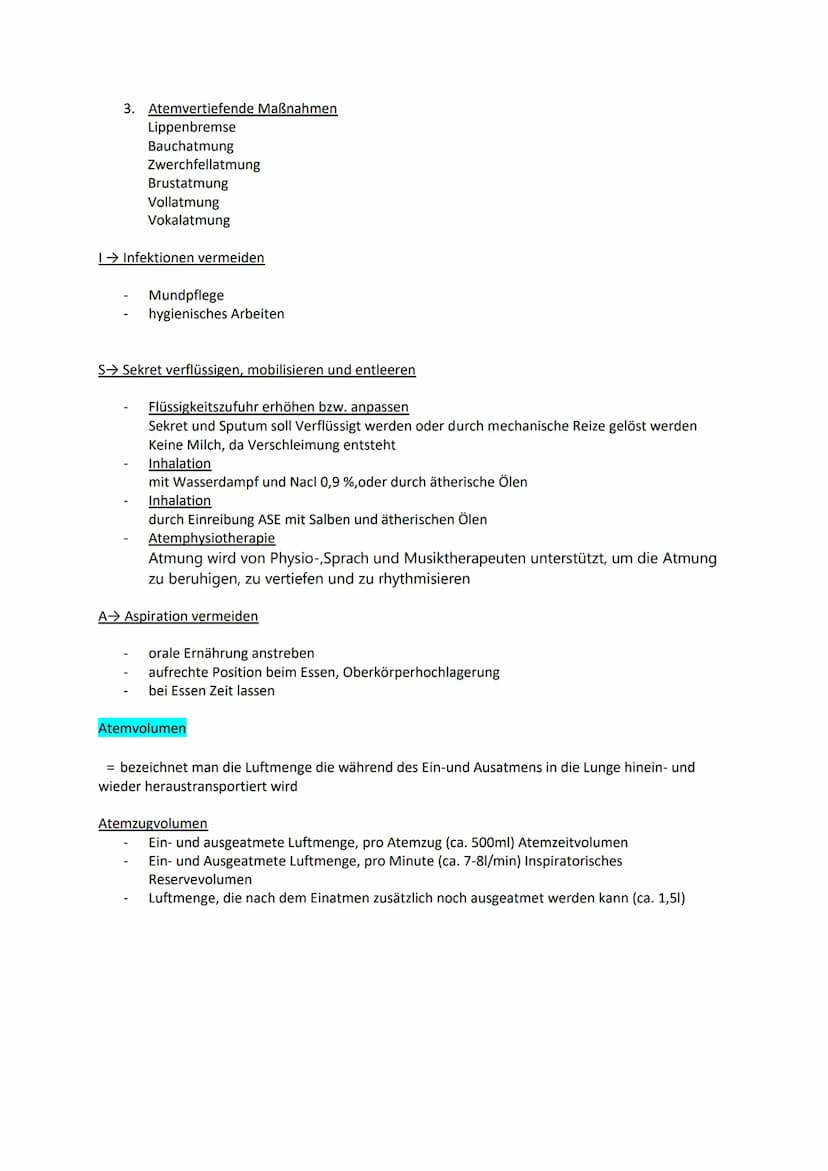 Examensthema: Pneumonie
Gliederung
Definition
Unterteilung
Anatomie
Symptome
Risikofaktoren
Diagnostik
Therapie
Komplikationen
Pflegemaßnahm