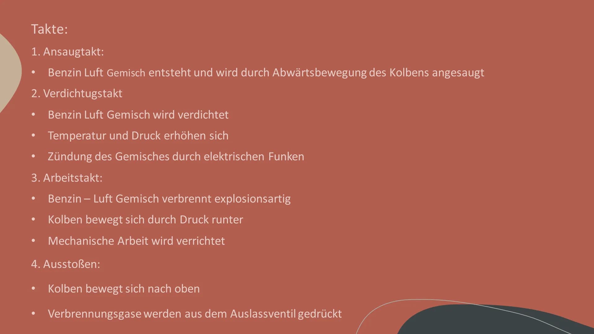 Otto- und
Dieselmotoren
Bild 1 Gliederung
1. Geschichte der Motoren
2. Funktionsweise des Ottomotors
3. Funktionsweise des Dieselmotors
4. V