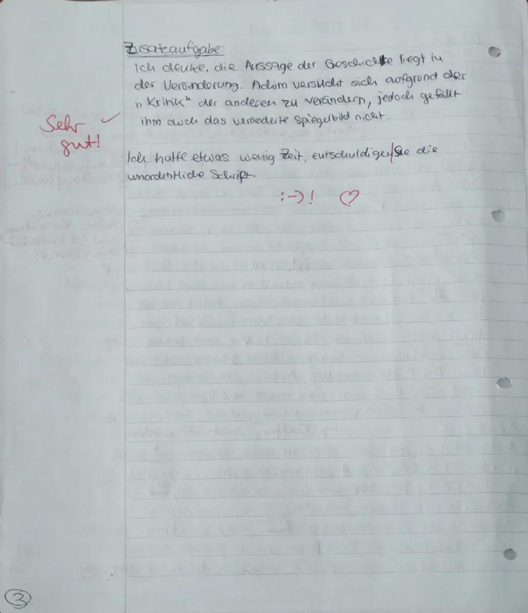 # 2. Klassenarbeit

Thema: Analyse von Kurzgeschichten

Klasse 8
Deutsch / Vy
18.12.2023

Margret Steenfatt
(* 7. Januar 1935 in Hamburg; † 