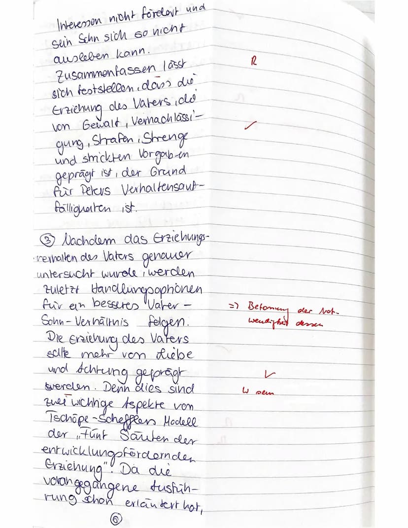 Fallbeschreibung,,,Peter"
Peter ist das jüngste von drei Kindern der Familie W.. Er wird im Alter von zehn Jahren
einer Erziehungsberatungss