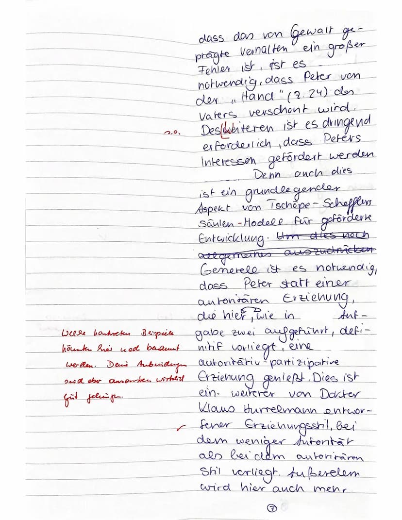 Fallbeschreibung,,,Peter"
Peter ist das jüngste von drei Kindern der Familie W.. Er wird im Alter von zehn Jahren
einer Erziehungsberatungss
