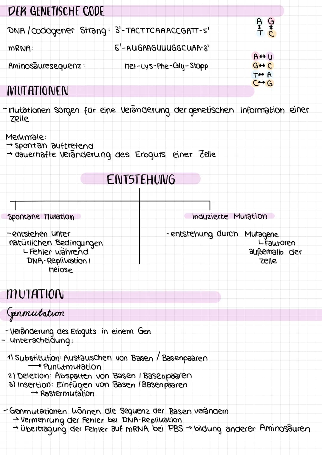 Genetik
Proteinkiosynthese
ist die Neubildung von Proteinen in Zellen und damit der für alle Lebewesen
zentrale Prozess einer Genexpression,