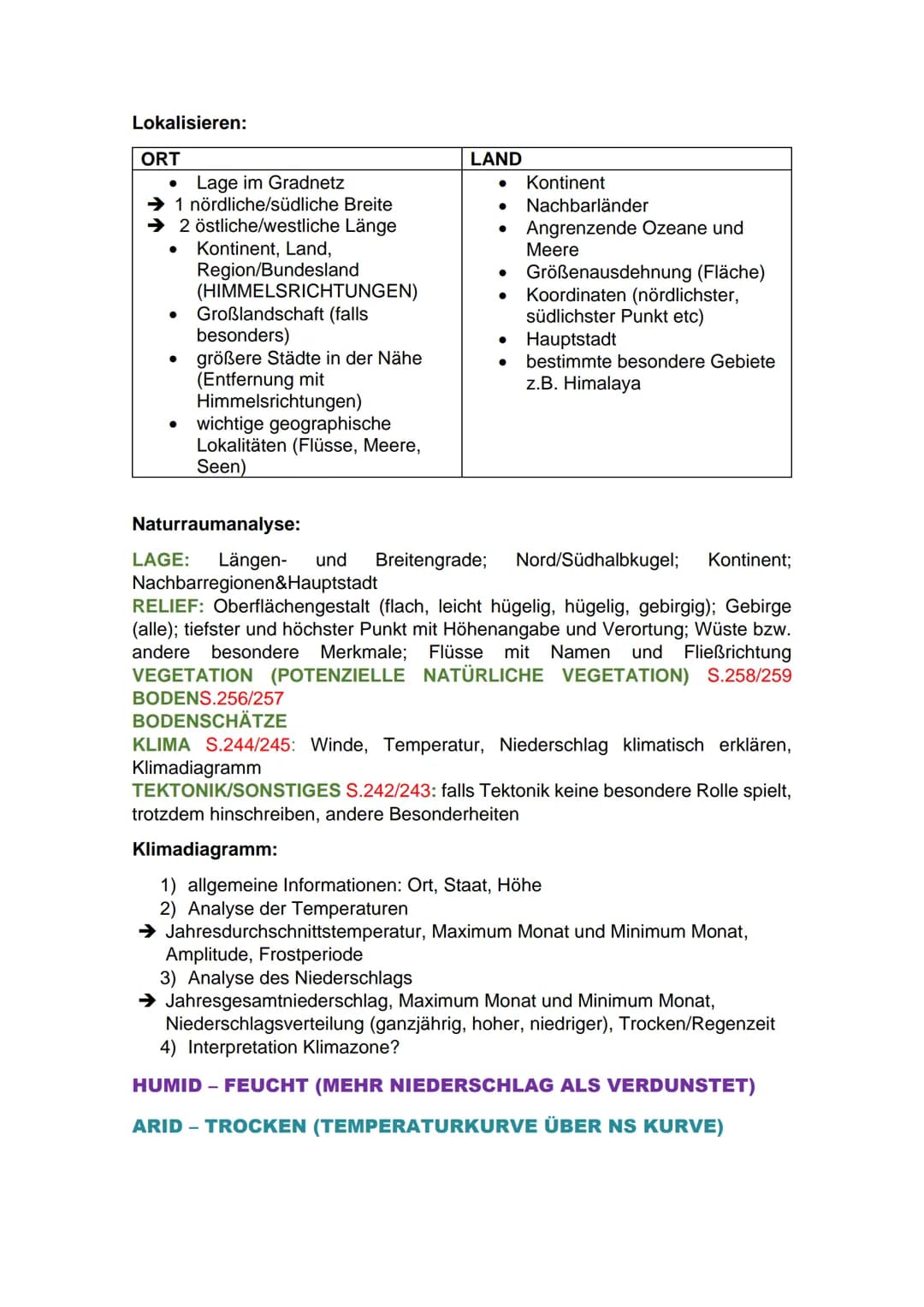 ERDKUNDE ABITUR 2023
m
375 Lokalisieren:
ORT
●
Lage im Gradnetz
➜ 1 nördliche/südliche Breite
➜ 2 östliche/westliche Länge
Kontinent, Land,
