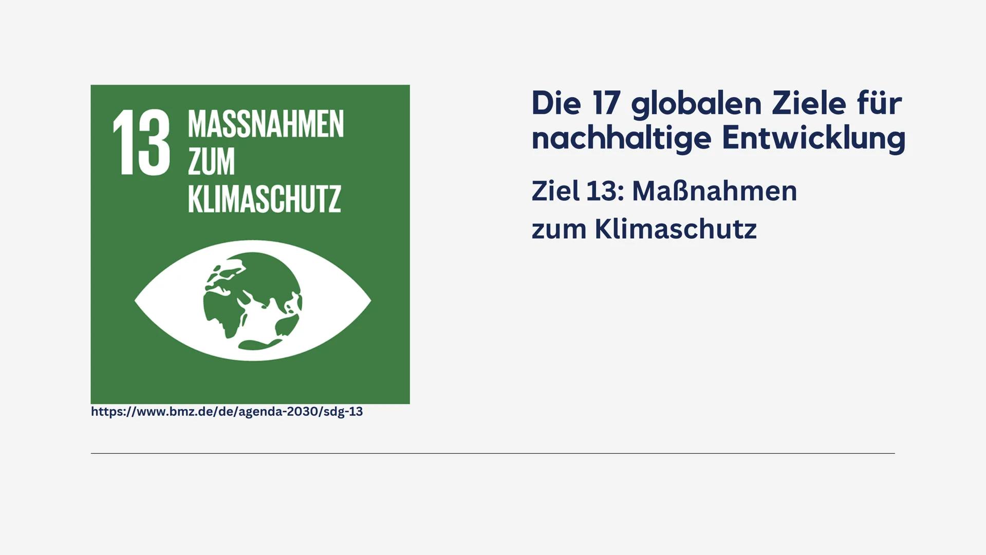 Geo-GK Q2 | 2022/2023
Agenda 2030 -
Die globalen Ziele für
nachhaltige Entwicklung Inhalt
1
2
3
4
Welche Ziele werden verfolgt?
Wie sieht de