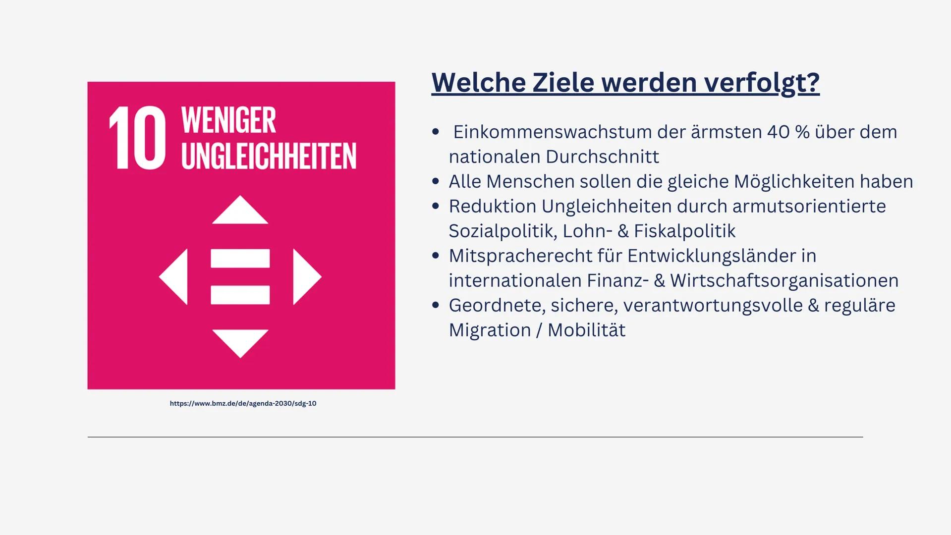 Geo-GK Q2 | 2022/2023
Agenda 2030 -
Die globalen Ziele für
nachhaltige Entwicklung Inhalt
1
2
3
4
Welche Ziele werden verfolgt?
Wie sieht de