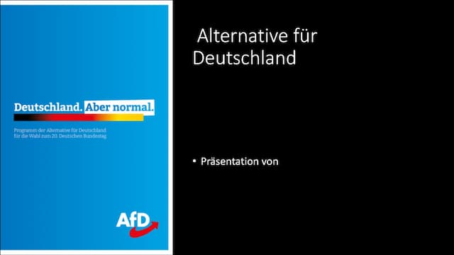 Know AfD Präsentation (2021) thumbnail