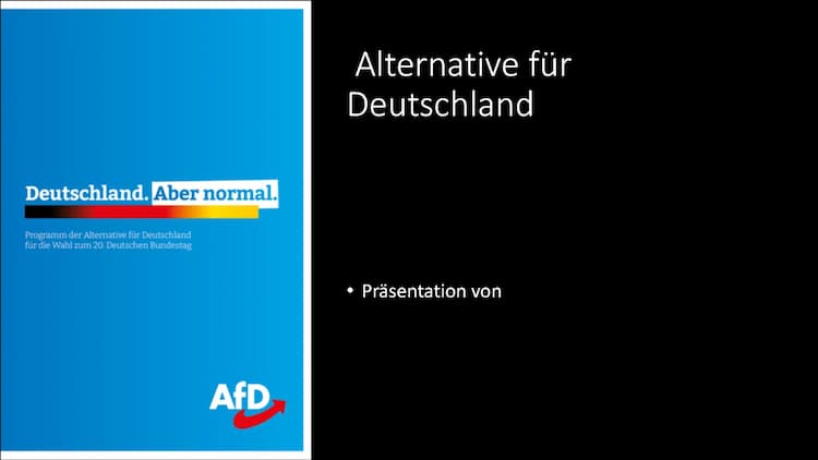 Know AfD Präsentation (2021) thumbnail