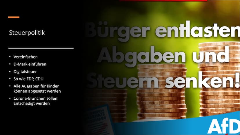 Deutschland. Aber normal.
Programm der Alternative für Deutschland
für die Wahl zum 20. Deutschen Bundestag
AfD
Alternative für
Deutschland
