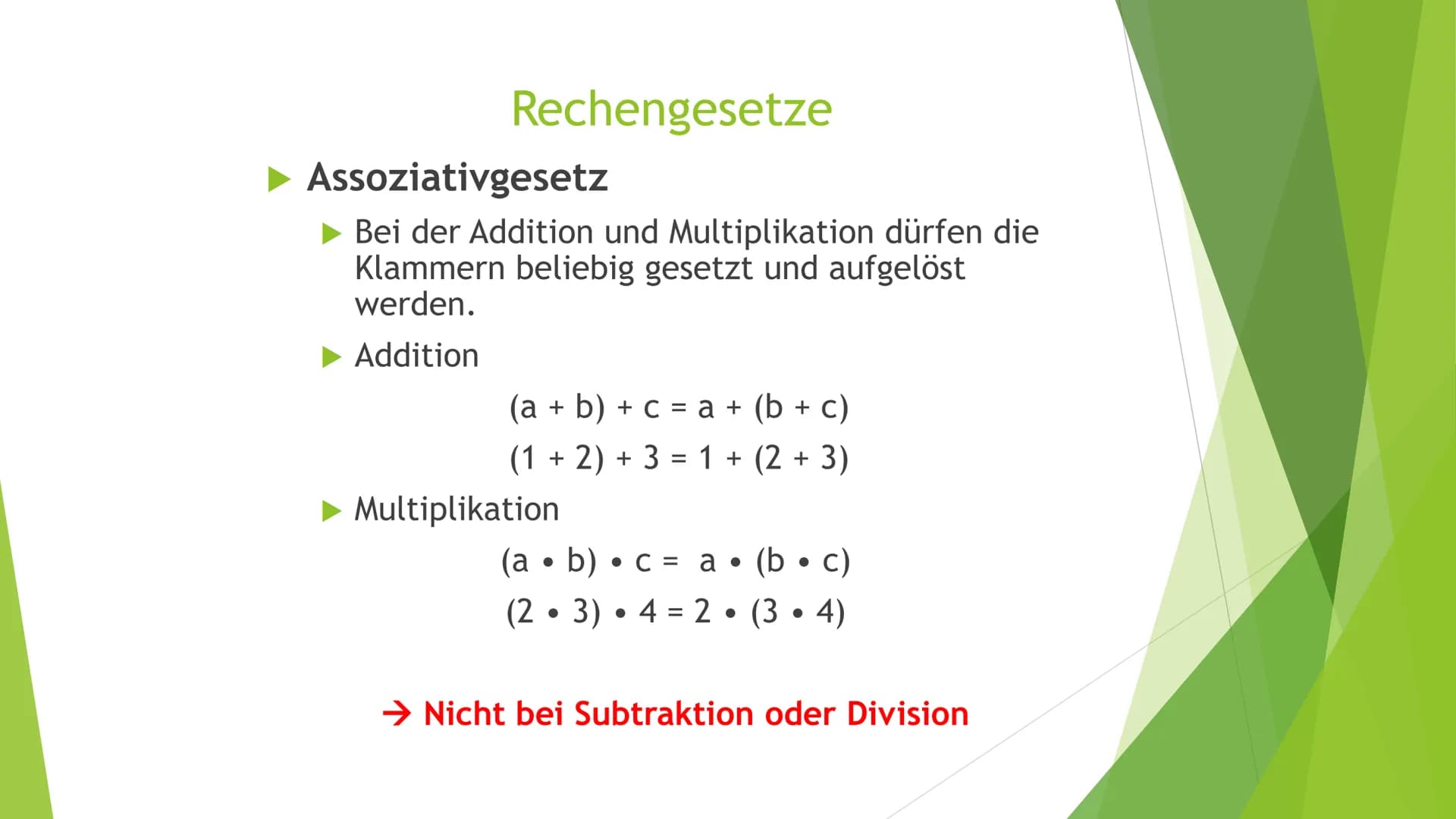 Stoffvermittlung
1. Rechenarten und Rechenregeln
►2. Gleichungen und Gleichungssysteme
► 3. Trigonometrie
4. Berechnung geometrischer Figure