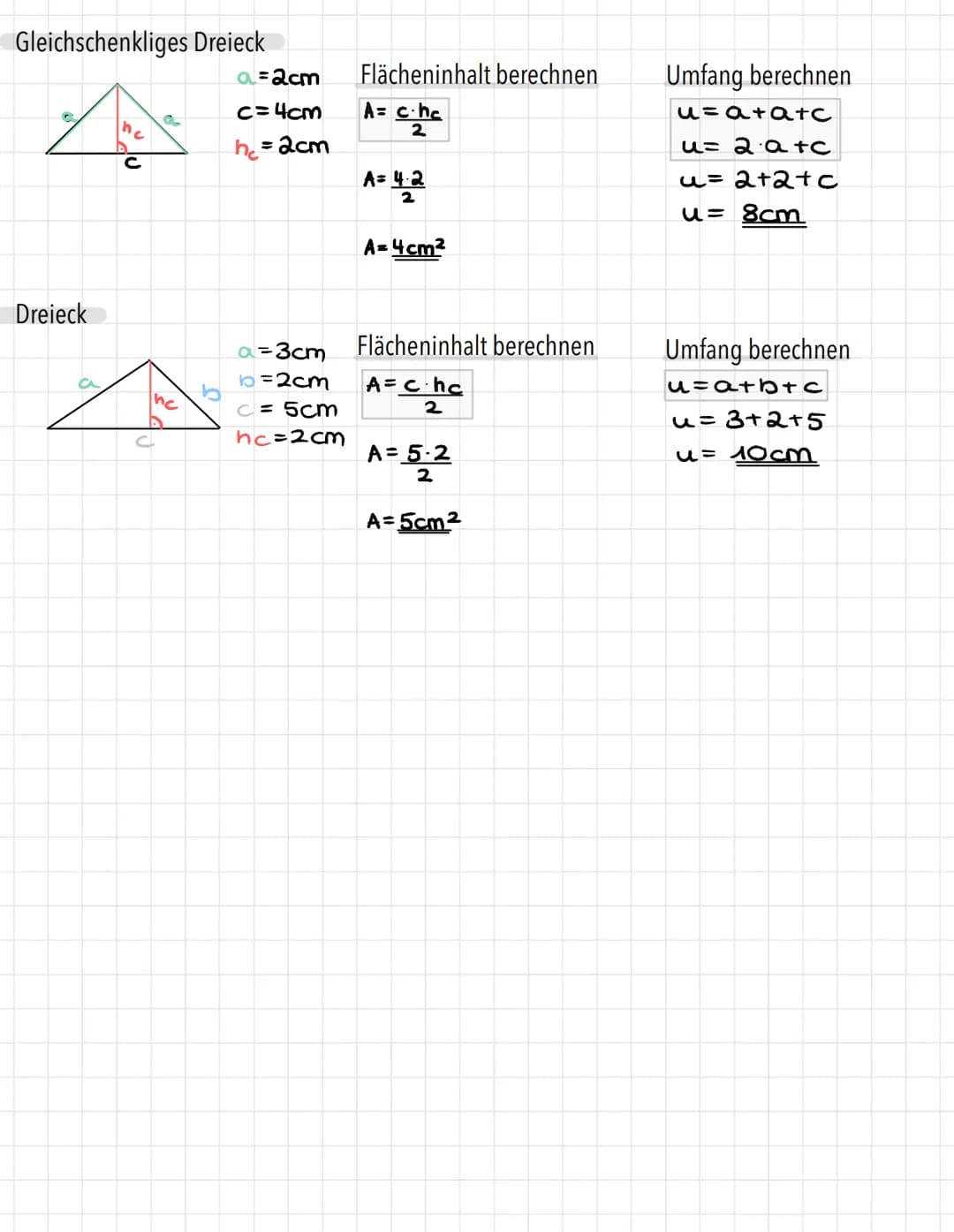 Quadrat
a
Quader
b
b
Trapez
a
Parallelogramm
b
a
na
C
na
a
a
a
Flächeninhalt und Umfang von Formen berechnen
b
a=3cm
a = 4cm
b= 3cm
a = 4cm
