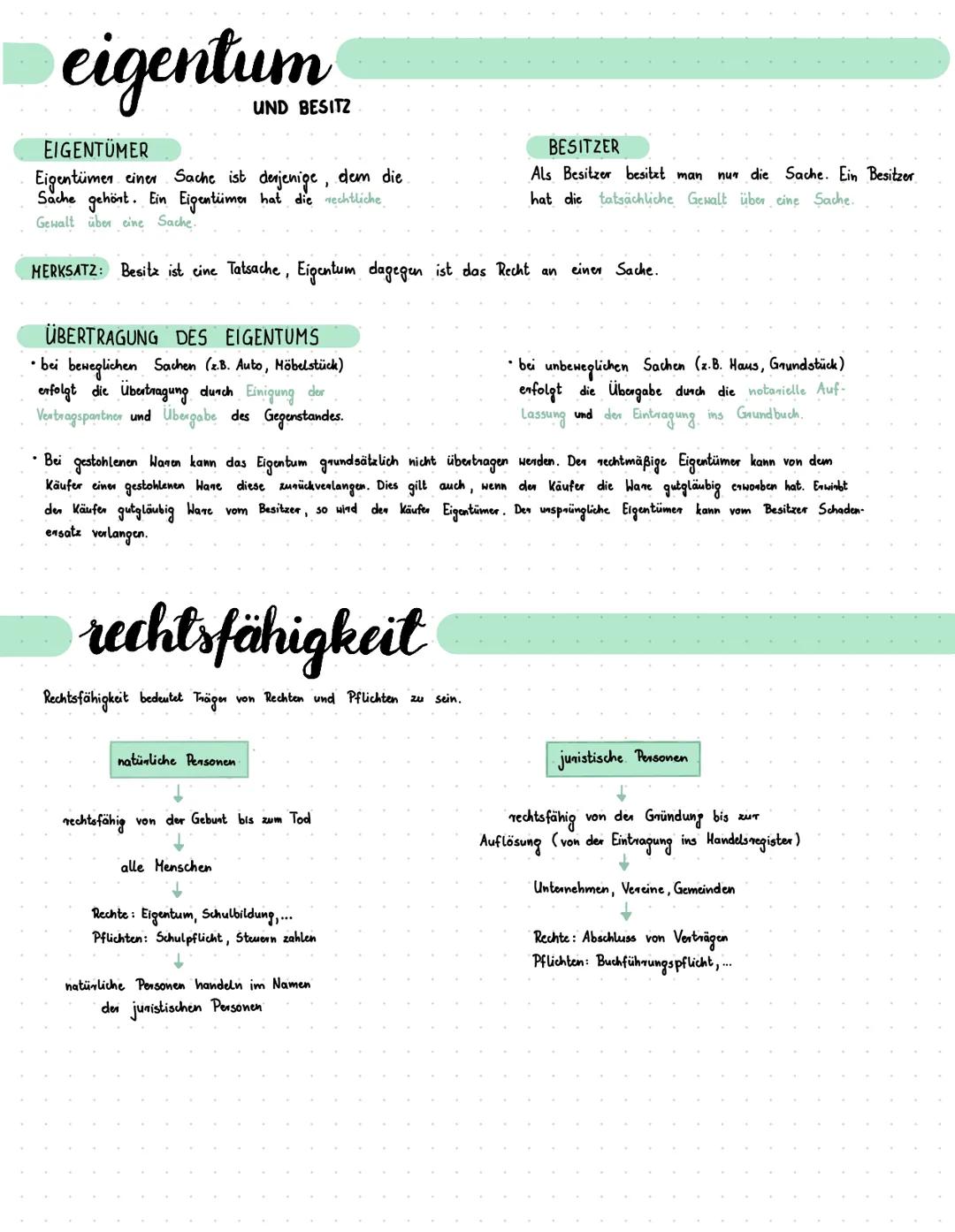 # eigentum

UND BESITZ

EIGENTÜMER

Eigentümer einer Sache ist derjenige, dem die.
Sache gehört. Ein Eigentümer hat die rechtliche
Gewalt üb