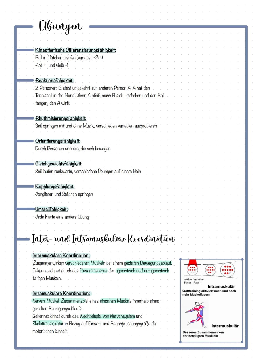 Themen
KOORDINATION DEFINITION
FÜNF ANALYSATOREN & DAS ZUSAMMENWIRKEN
Optische Analysator
Kinästhetische Analysator
Taktile Analysator.
Akus