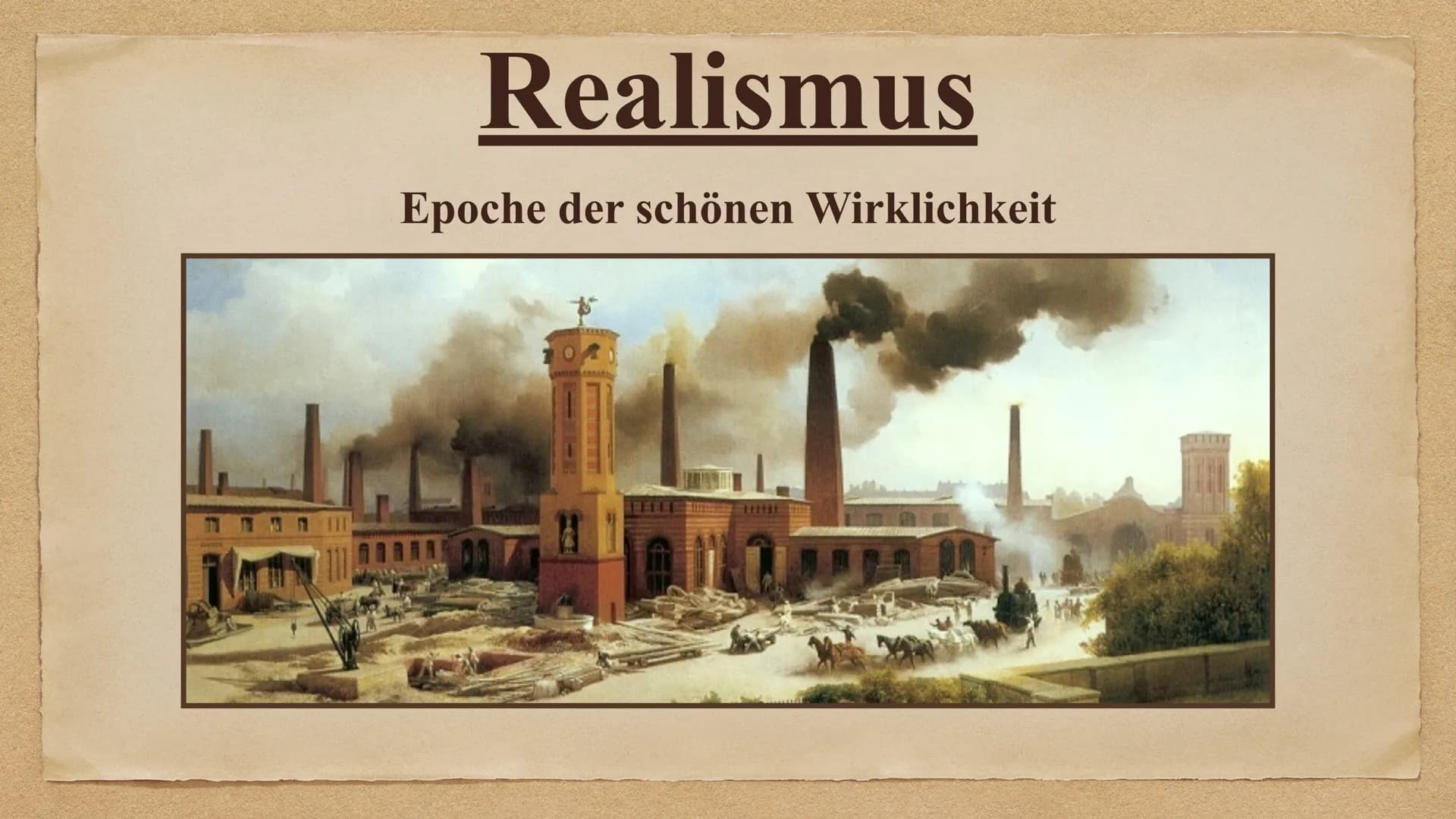 Realismus
Epoche der schönen Wirklichkeit
07 Was ist der Realismus?
Historische Hintergründe
Merkmale und Themen
Formen des Realismus
Sprach