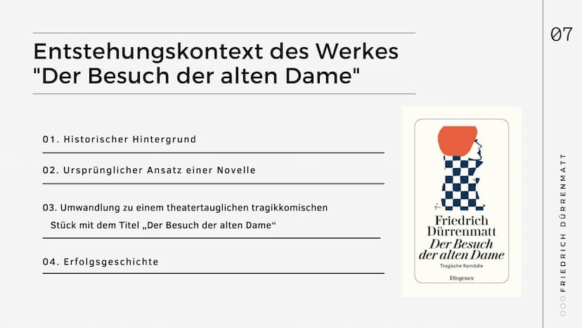 Biografie
Friedrich
Dürrenmatt
Name: Dilek, Luisa, Trang
Fach: Deutsch
Lehrer/in: Frau Renne
OOO
|||
= Gliederung
1. Biografie
1.1. Kindheit