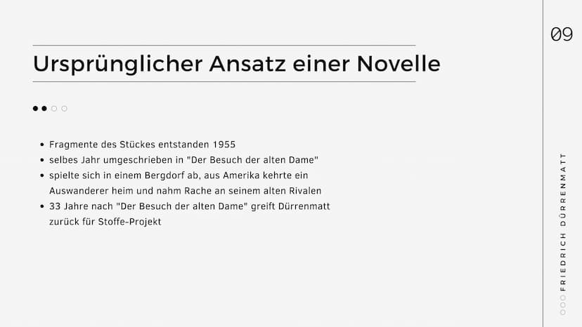 Biografie
Friedrich
Dürrenmatt
Name: Dilek, Luisa, Trang
Fach: Deutsch
Lehrer/in: Frau Renne
OOO
|||
= Gliederung
1. Biografie
1.1. Kindheit