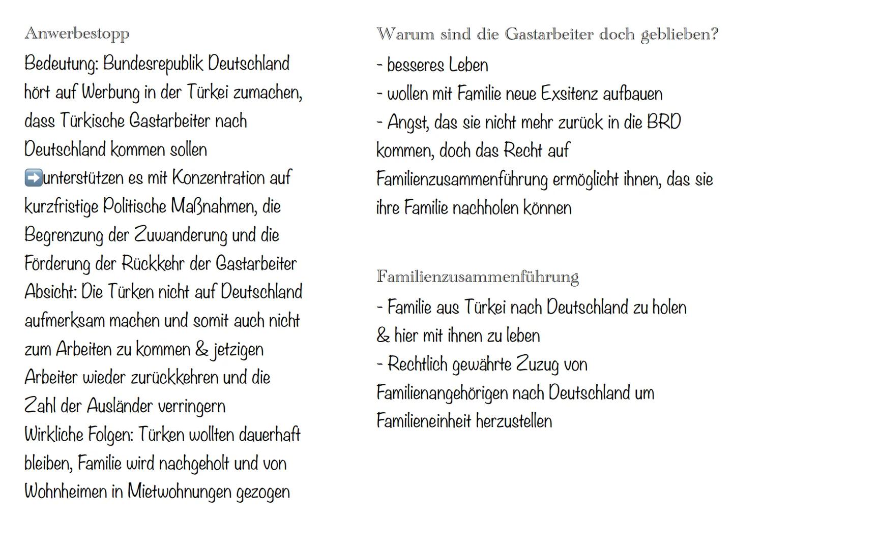 M3
Abschied am Bahnhof in Istanbul
# Gastarbeiter - Wie alles begann
Verringerung der
Kindergeldsätze für
ausländische Kinder
Ziel: Rückkehr