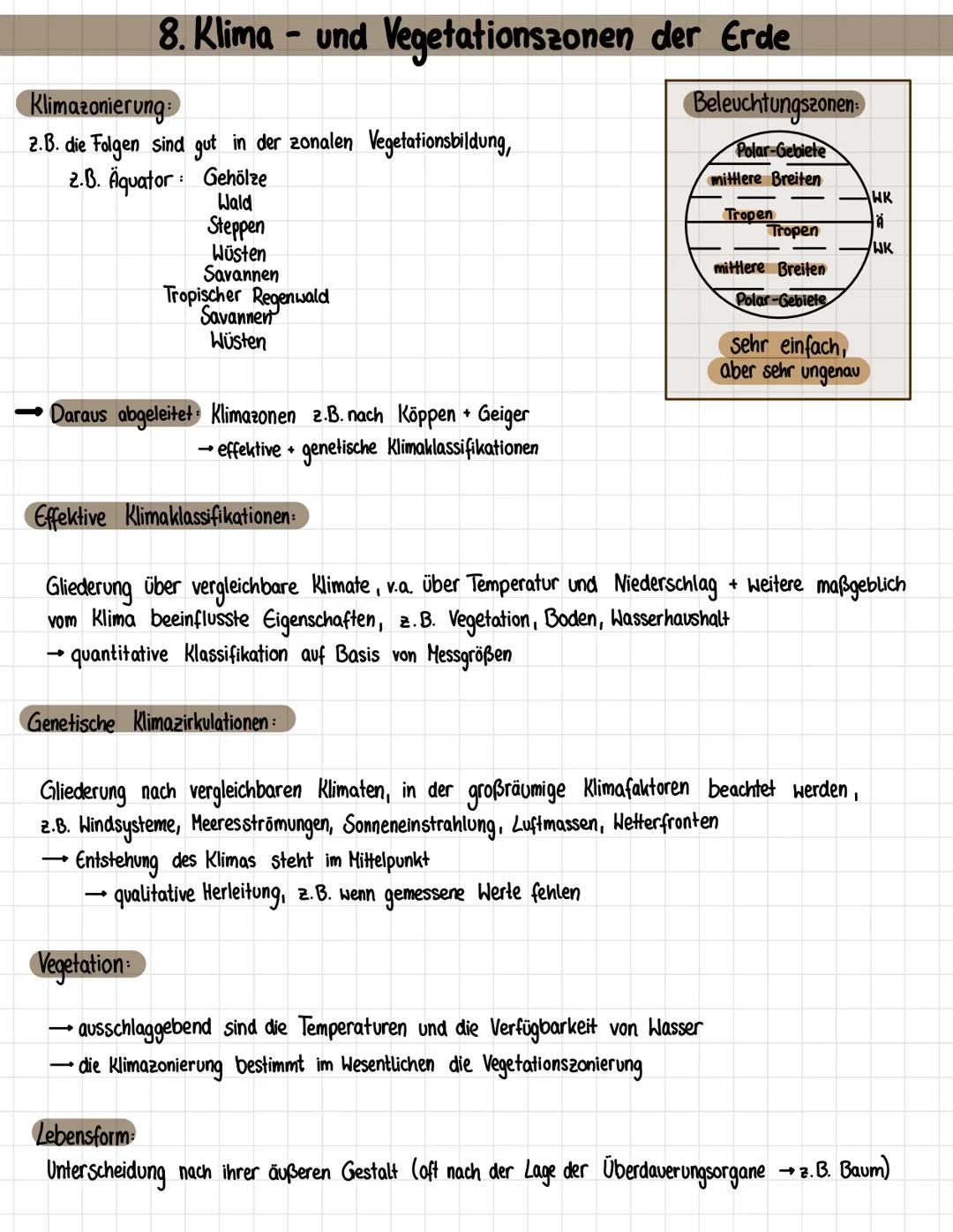 GEOGRAPHIE
12. KLASSE, 1. HJ
WALDORFSCHULE
1. Stockwerkbau der Erde
2. Strahlung
3. Atmosphärische Zirkulation
4. Globale Windsysteme
5. Cor