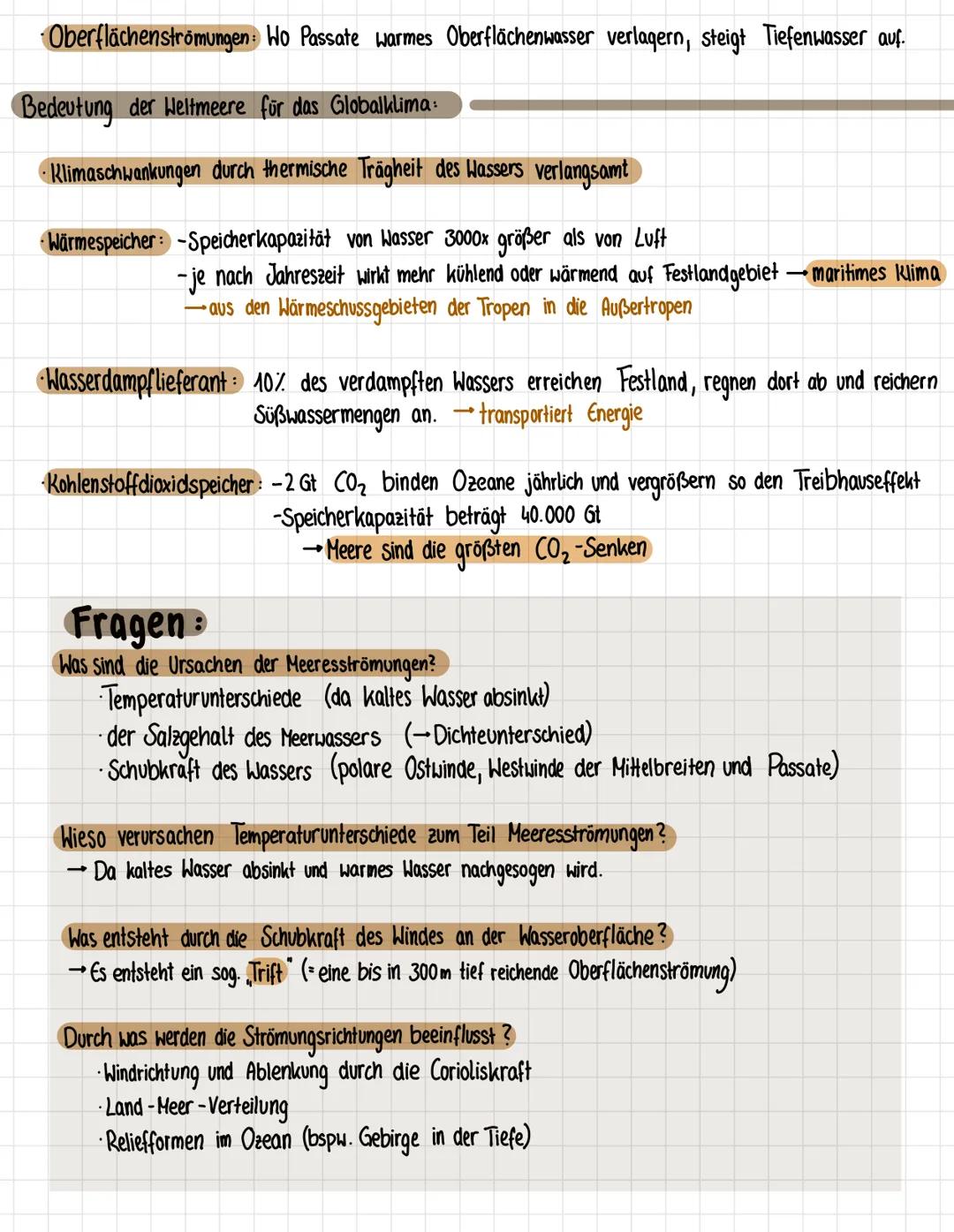 GEOGRAPHIE
12. KLASSE, 1. HJ
WALDORFSCHULE
1. Stockwerkbau der Erde
2. Strahlung
3. Atmosphärische Zirkulation
4. Globale Windsysteme
5. Cor