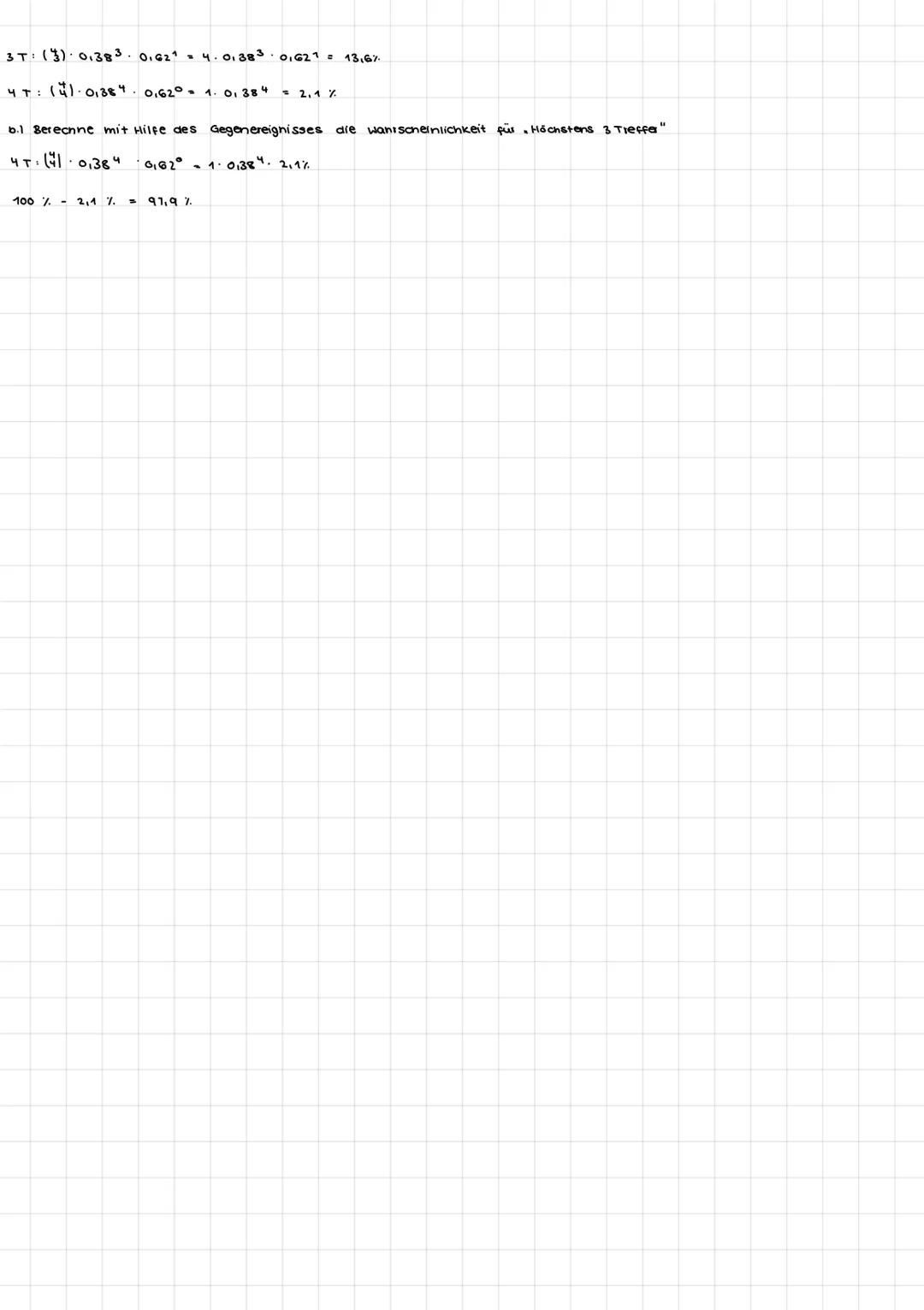1. Wahrscheinlichkeiten
Pfadregel: Mehrstufige Zufallsexperimente kann man durch Baumdiagramme beschreiben. Die Wahrscheinlichkeit für einen