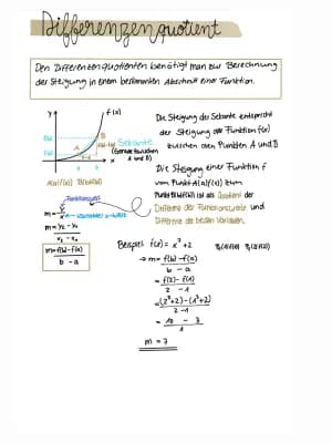 Know Differenzenquotient thumbnail