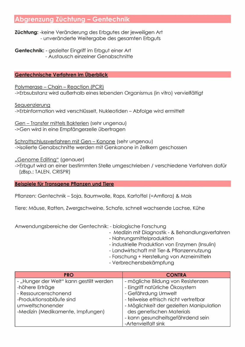 Ursache: - Mutation
- Rekombinationen
Ausnahme: - eineigige Zwillinge
Vererbung des Geschlechtes
Körperzelle
Keimzelle
Befruchtete
Eizelle
A