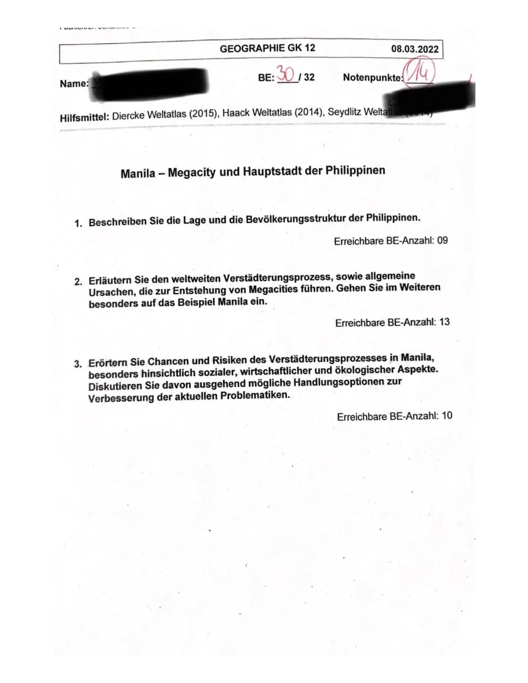 Demografie, Verstädterung/Urbanisierung
