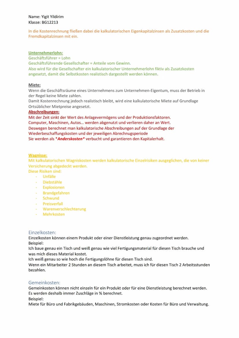 Name: Yigit Yildirim
Klasse: BG12213
Brc Glossar
THEMA 1: BEGRIFFE
Aufwand:
Alles was das Eigenkapital schrumpfen lässt
Alles was uns etwas 