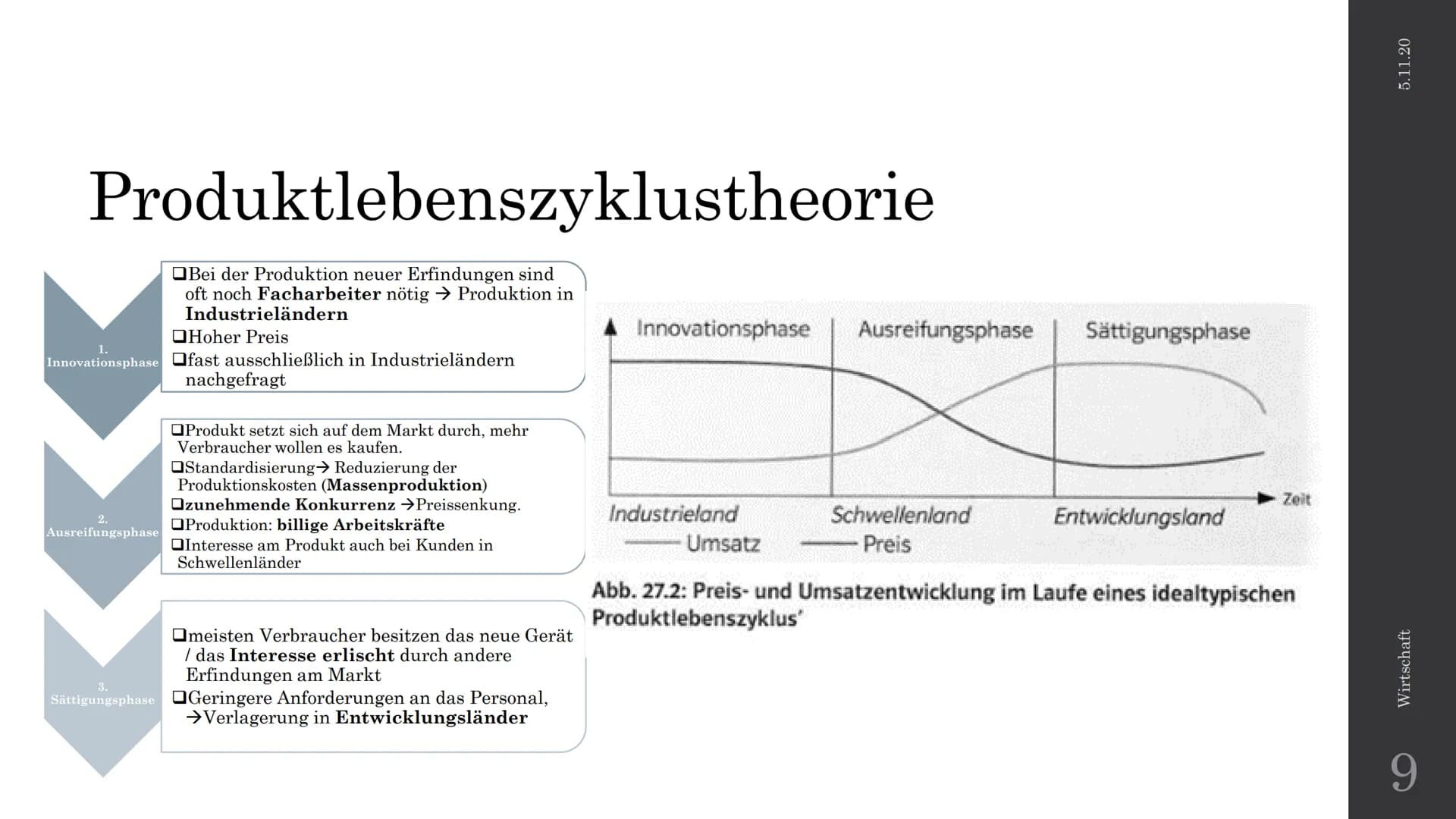 HMM
28
Wie erklären unterschiedliche Ansätze
die internationale Arbeitsteilung und
deren Einschränkung?
Neuere Außenhandelstheorien
Wirtscha