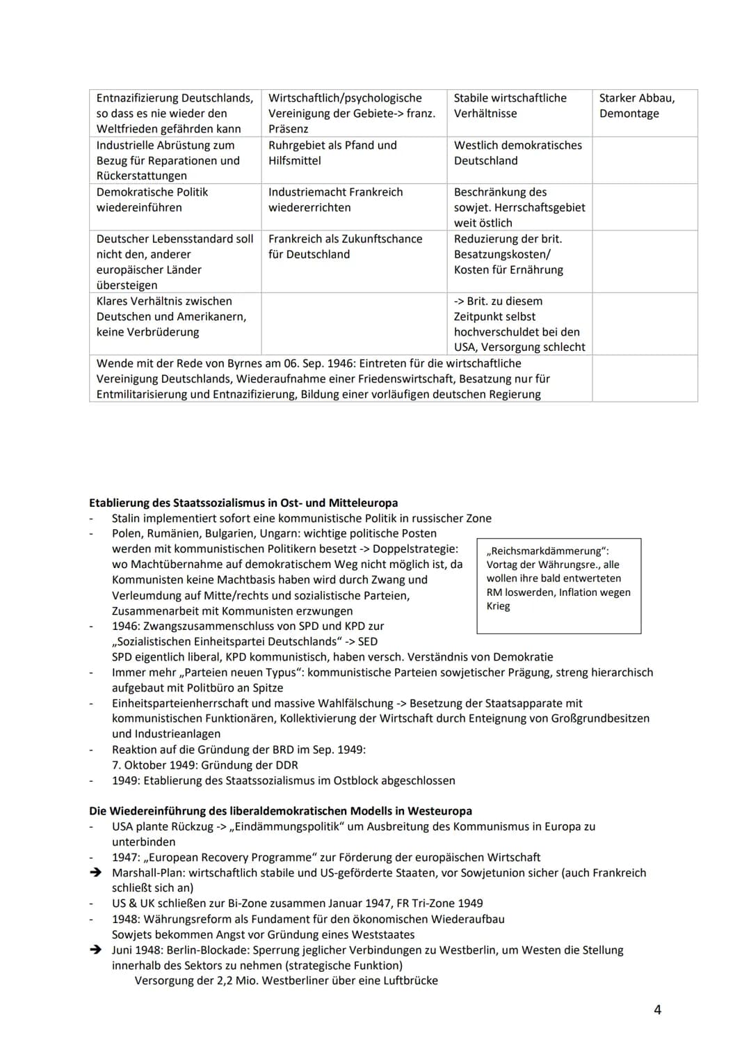 Die bipolare Welt: Deutschland und Europa nach 1945
Nachkriegszeit in Deutschland wird hauptsächlich durch die Ausbildung des West- und des 