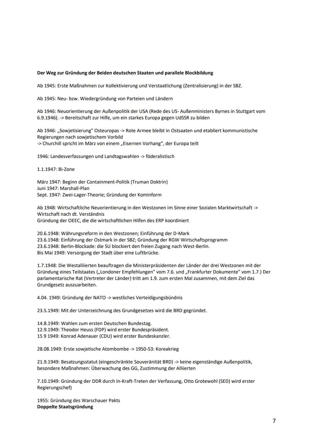 Die bipolare Welt: Deutschland und Europa nach 1945
Nachkriegszeit in Deutschland wird hauptsächlich durch die Ausbildung des West- und des 