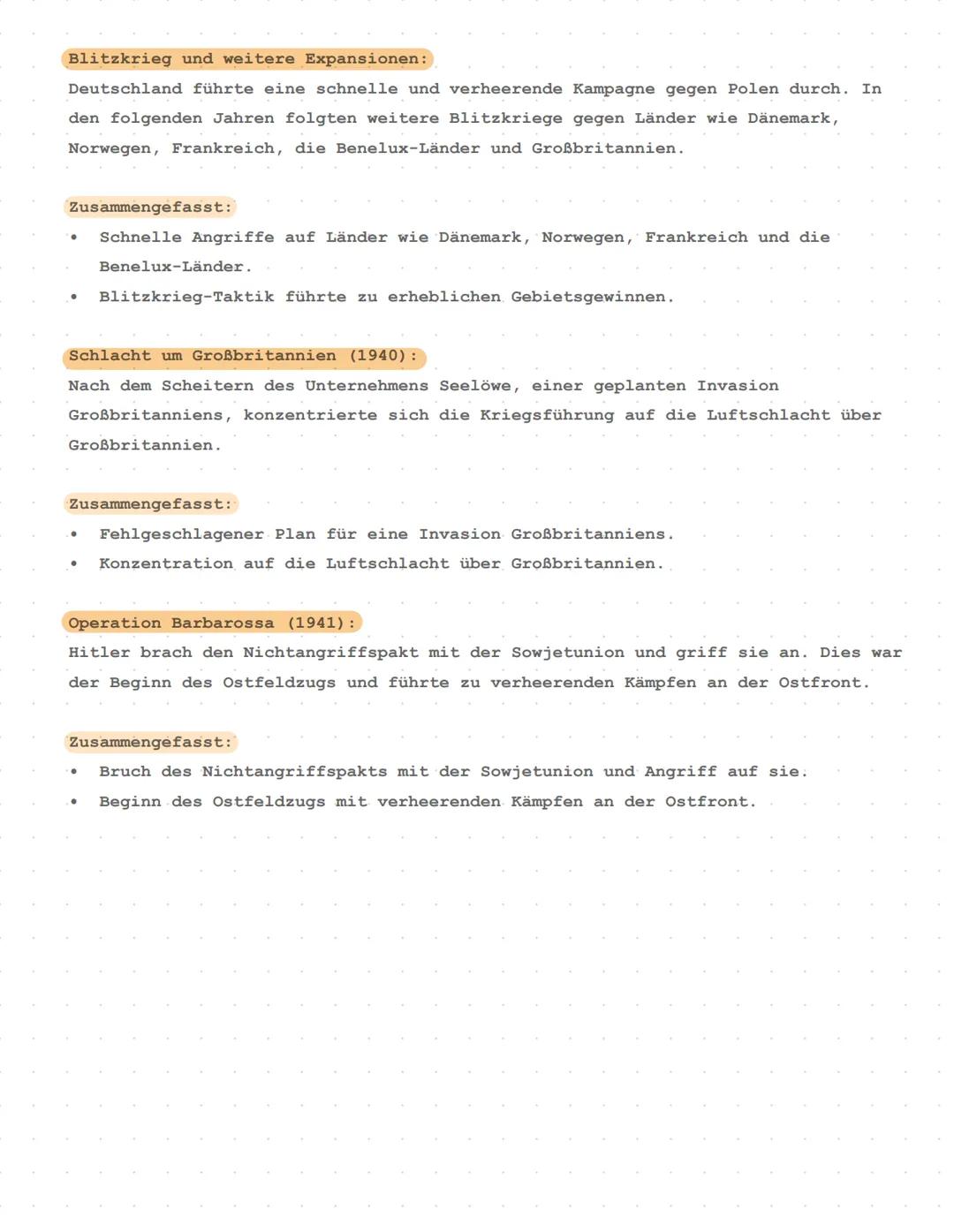 Themen:
Geschichte
1. Ideologische Grundlagen des Nationalsozialismus (Führerprinzip,
Lebensraum im Osten, Rassismus, Antisemitismus, Volksg