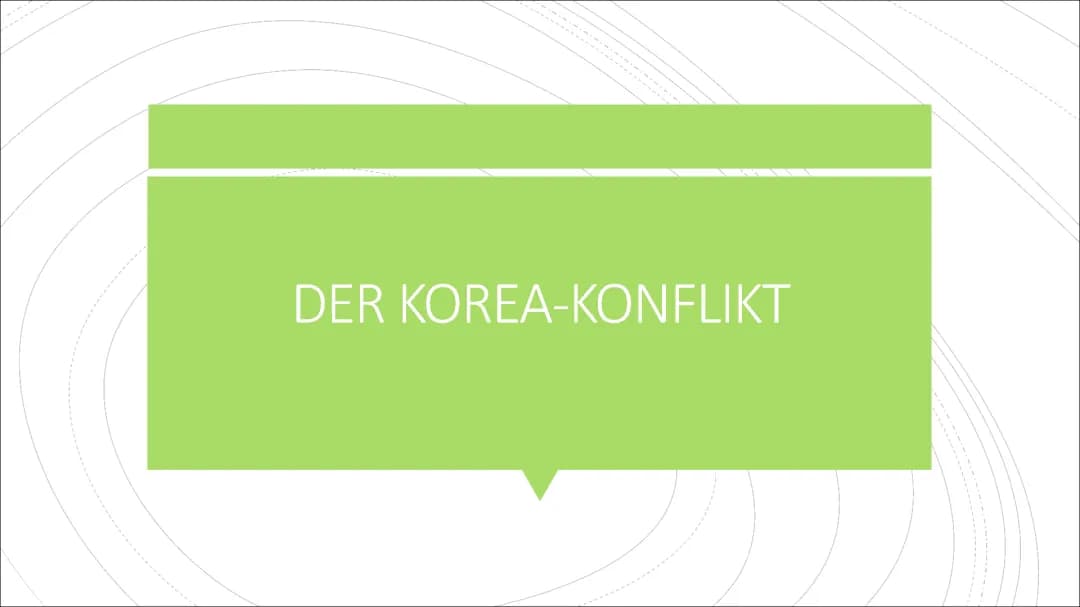 Nord- und Südkorea-Konfliktanalyse