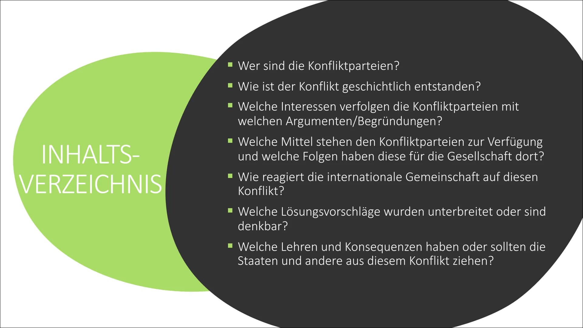 DER KOREA-KONFLIKT INHALTS-
VERZEICHNIS
▪ Wer sind die Konfliktparteien?
▪ Wie ist der Konflikt geschichtlich entstanden?
▪ Welche Interesse