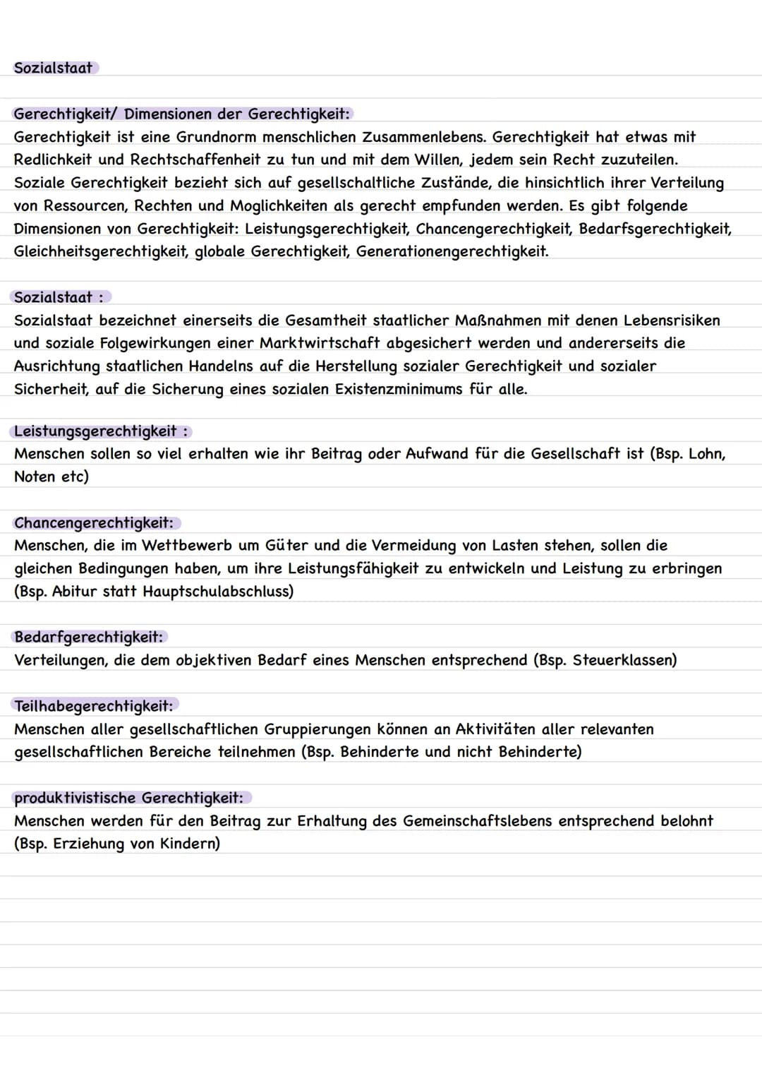 Klausurthemen : Armut & Sozialstaat
Armut Definition:
Armut heißt von wichtigen Dingen nicht ausreichend oder garnichts zu haben. Beispielsw