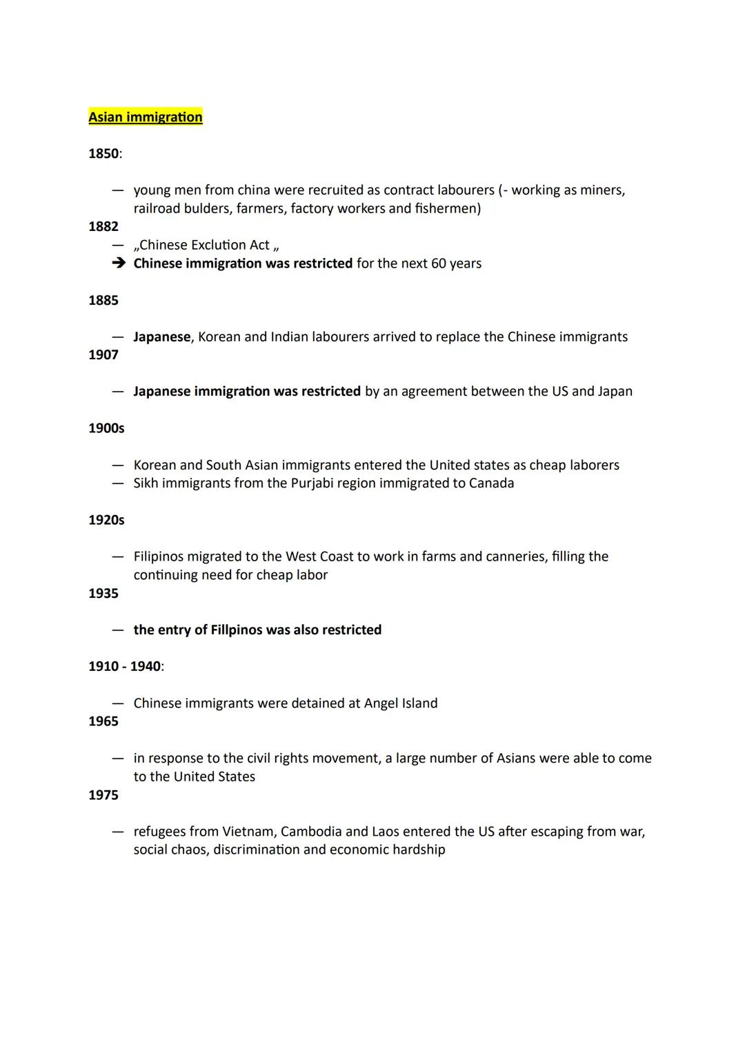 Q1.1 The USA - the formation of a nation
LANDMARKS IN US AMERICAN HISTORY
1492: American history begins -> Columbus discovered America
1600: