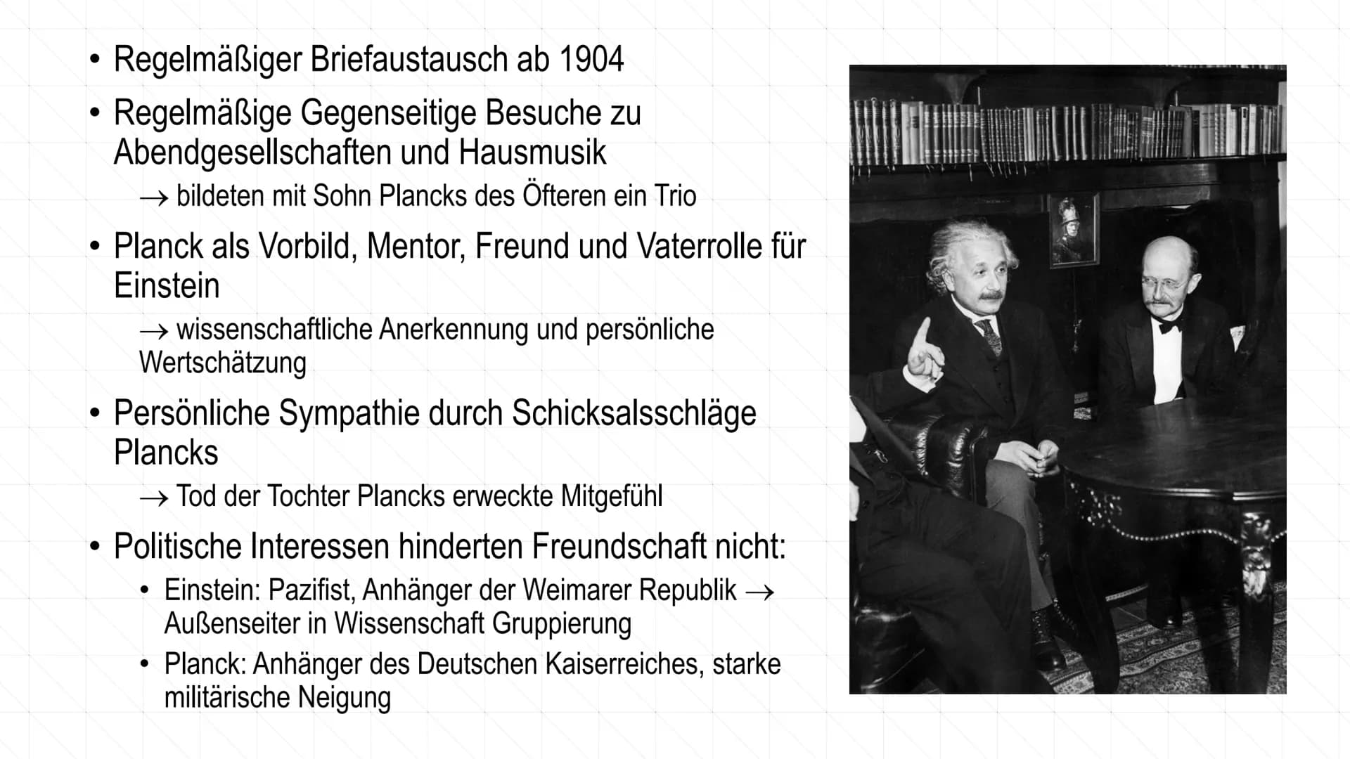 Albert Einstein und Max Planck
das berufliche und private Verhältnis zweier Physiker
sp Gliederung
Allgemeine Informationen zu den beiden Ph