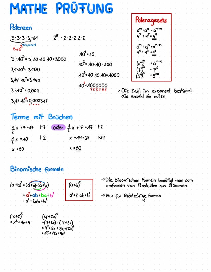 MATHE PRÜFUNG
Quersumme-> Die Quersumme einer Zahl erhält man, indem die einzelnen Ziffem der
Zahl zu
werden.
zusammengezählt
Beispiel: 744 