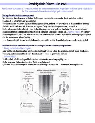 Know John Rawls - Gerechtigkeit als Fairness  thumbnail