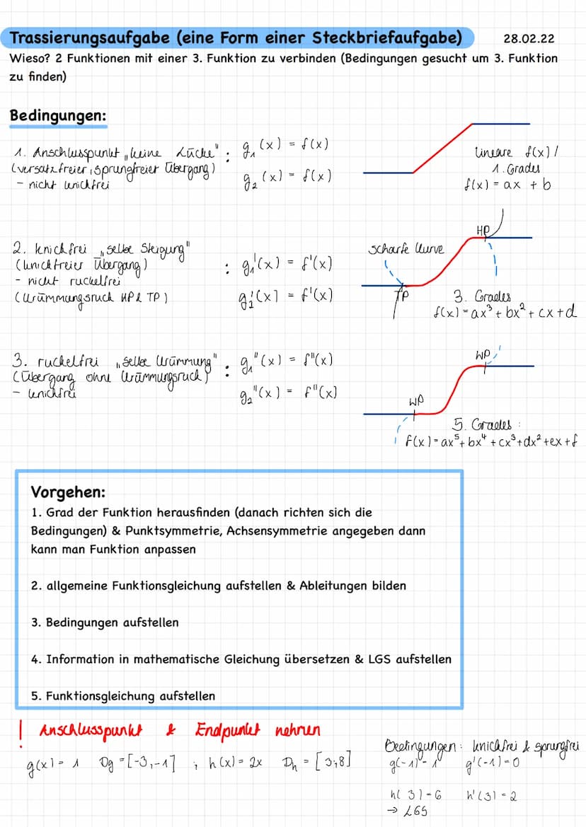 Ganzrationale
Funktionen Überblick Bedingungen
Nullstelle
Lokales
Links-
Minimum wrümmurg
Lokales
Rechts
Maximum krūmming
Wendspunkt
Sattelp