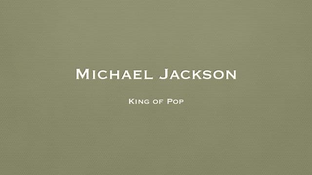 Know PPP Michael Jackson thumbnail