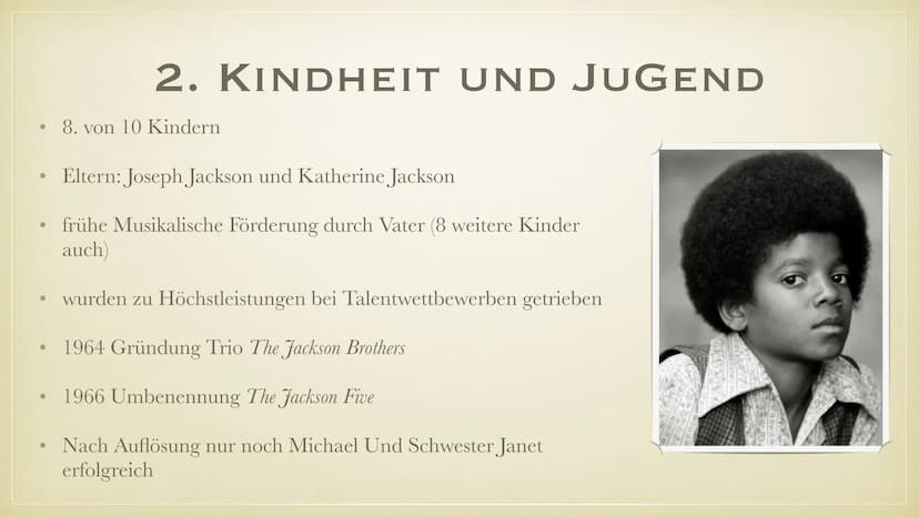 MICHAEL JACKSON
KING OF POP GLIEDERUNG
1.
Popmusik
2. Allgemeines
3. Kindheit und Jugend
4. Solokarriere
5. Quellenangabe ●
●
POPMUSIK
Instr