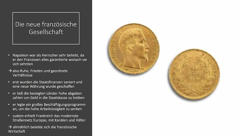 Napoleon Bonaparte
YAG Gliederung:
Steckbrief
Familie
➤ Vom Jungen auf Korsika zum Volks-Kaiser
➤ Die neue französische Gesellschaft
> Der C