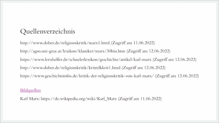 RELIGIONSKRITIK
Karl Marx (1818 – 1883)
|||||| Inhalt
I.
II. Religionskritik
Karl Marx - Wer war das überhaupt?
-> Allgemeines, Bezug zu Feu