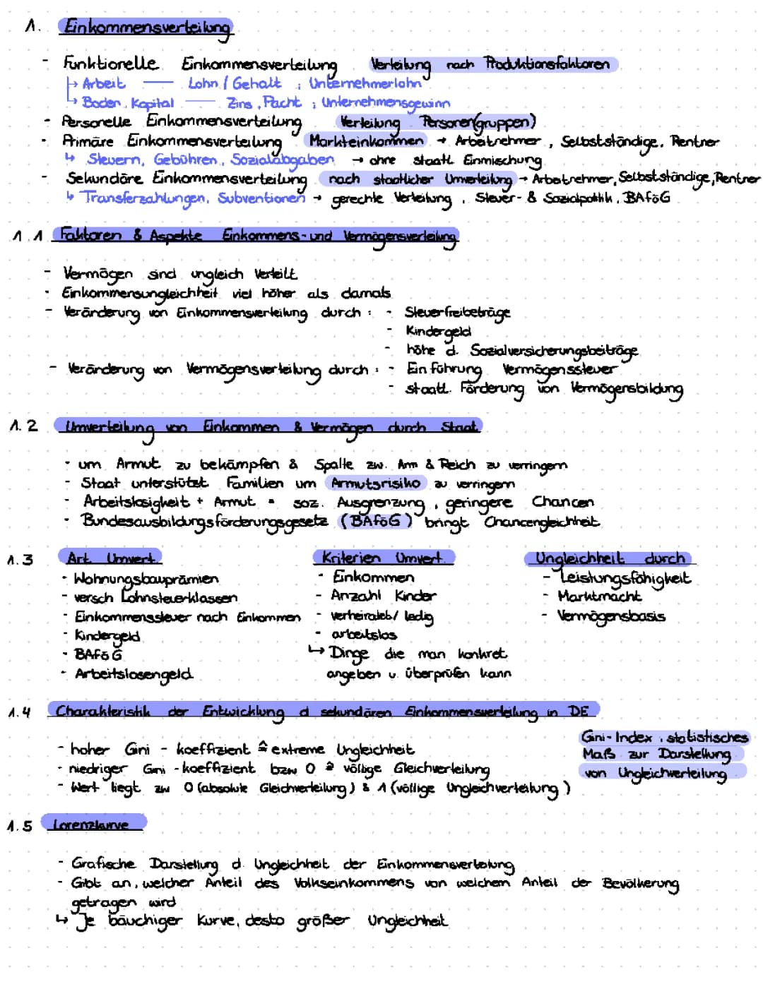 Einkommensverteilung und Umverteilung in Deutschland