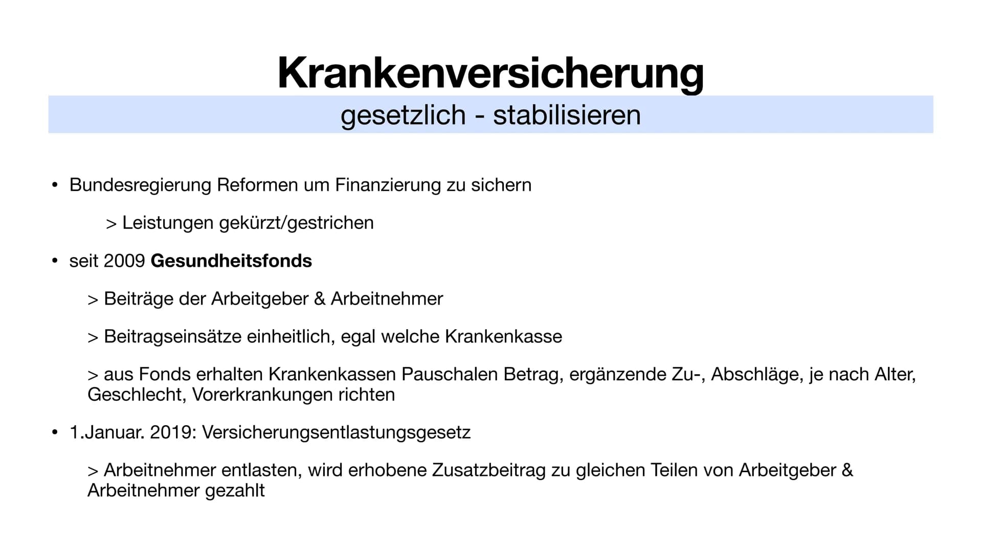 Kranken- & Pflegeversicherung Inhalt
Krankenversicherung
Allgemein
●
●
●
gesetzlich
Pflegeversicherung
Allgemein
Versicherte der gesetzliche