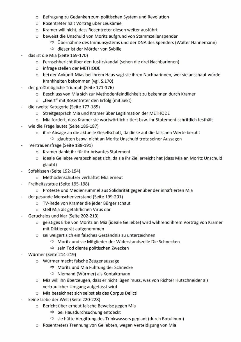 Der Titel
Corpus-It. Körper/ Leib
o Roman beschäftigt sich mit Körperlichkeit des Menschen und dessen Beherrschung
Corpus Delicti
O Spender 