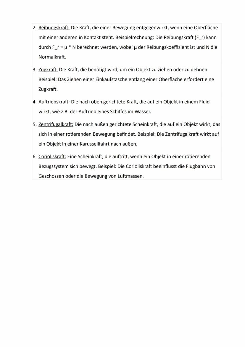 Ursache der Bewegung
Die Ursache der Bewegung in der Physik sind Kräfte, die auf ein Objekt wirken, sowie das
Energieerhaltungsprinzip. Kräf