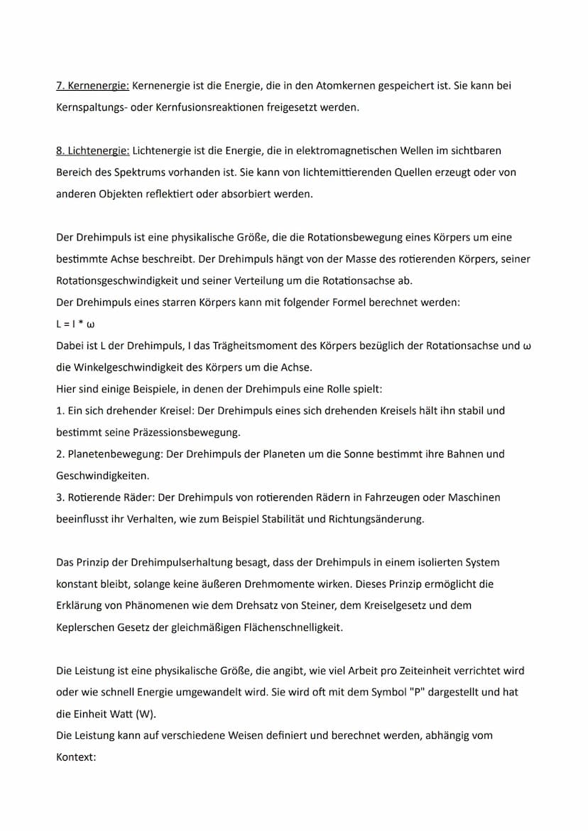 Ursache der Bewegung
Die Ursache der Bewegung in der Physik sind Kräfte, die auf ein Objekt wirken, sowie das
Energieerhaltungsprinzip. Kräf