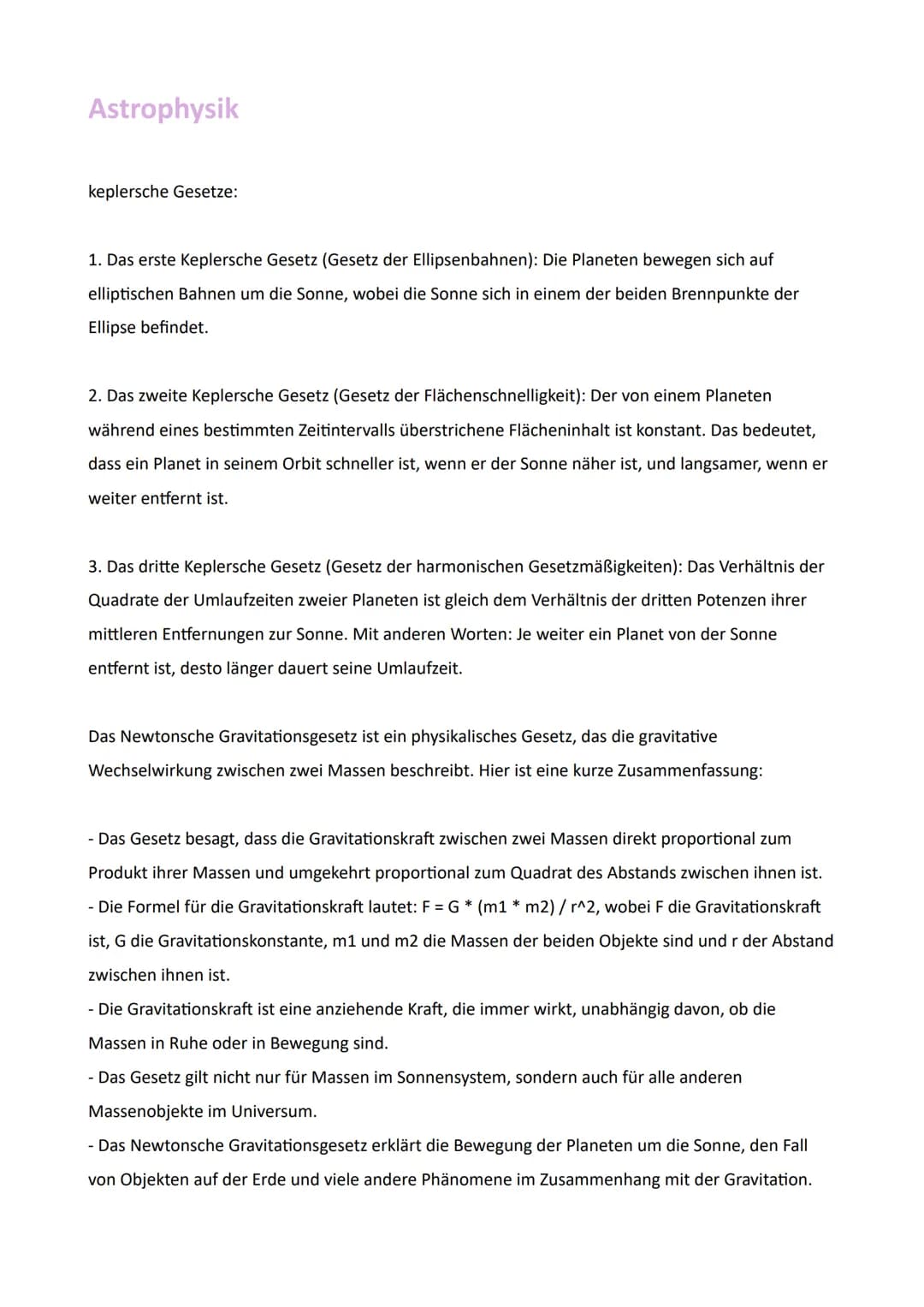 Ursache der Bewegung
Die Ursache der Bewegung in der Physik sind Kräfte, die auf ein Objekt wirken, sowie das
Energieerhaltungsprinzip. Kräf