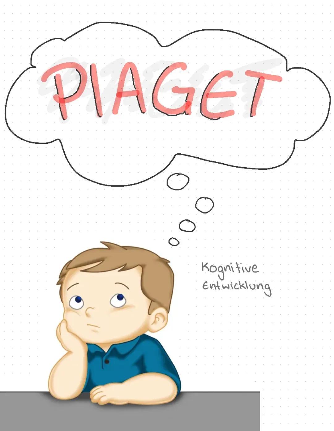 Piaget – Kognitive Entwicklung